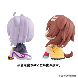 Hololive Production Look Up PVC Figure Korone Inugami & Okayu Nekomata 11 cm