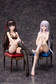Date A Bullet 1/7 PVC Figures Kurumi Tokisaki & White Queen 17 cm - PRE-ORDER