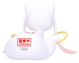 Puella Magi Madoka Magica Rising Fluffy Puffy Big PVC Figure Kyubey 13 cm - PRE-ORDER