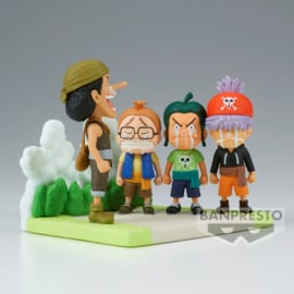 One Piece World Collectible Figure Log Stories PVC Figure Usopp Pirates