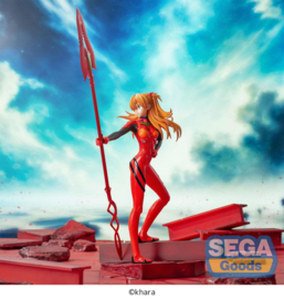 Neon Genesis Evangelion: 3.0+1.0 Thrice Upon a Time Luminasta PVC Figure Asuka Shikinami Langley x Spear of Longinus 20 cm - PRE-ORDER
