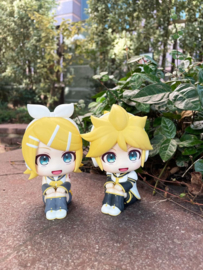 Character Vocal Series: Rin/Len Look Up PVC Figure Hatsune Rin & Len Set (with gift) 11 cm - PRE-ORDER