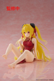 To Love Ru Darkness Desktop Cute PVC Figure Golden Darkness (Chinese Dress Ver.) 13 cm - PRE-ORDER