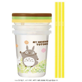Studio Ghibli My Neighbor Totoro Cup & Straw Set 3-Set