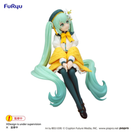 Hatsune Miku Noodle Stopper PVC Figure Flower Fairy Lily White Ver. 14 cm