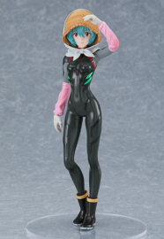Neon Genesis Evangelion Rebuild of Evangelion Pop Up Parade PVC Figure Rei Ayanami Tentative Name Farming Ver. 17 cm