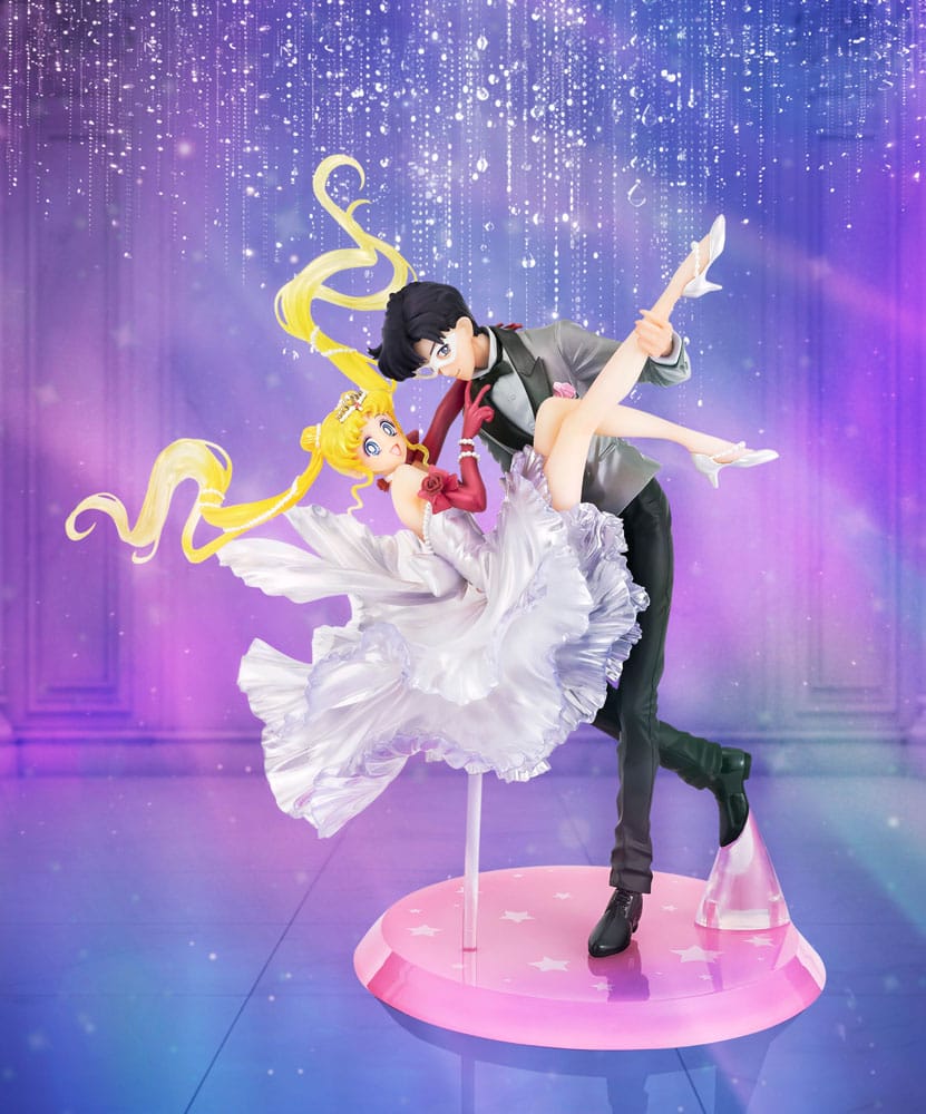 Sailor Moon FiguartsZERO Chouette PVC Figure Usagi & Tuxedo Mask Moonlight Glow Edition 24 cm - PRE-ORDER
