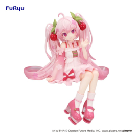 Hatsune Miku Noodle Stopper PVC Figure Sakura Miku 2025 14 cm
