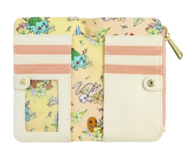 Pokemon by Loungefly Wallet Mew & Kanto Starters