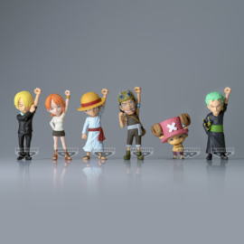One Piece WCF Sign of our fellowship PVC Figure Assortiments 12 Figures 7cm