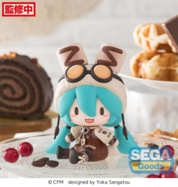 Character Vocal Series 01: Hatsune Miku Fuwa Petit Chibi Figure Hatsune Miku Marshmallow Hot Cocoa 10 cm - PRE-ORDER
