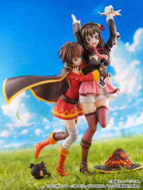 Konosuba: God's Blessing on This Wonderful World! SHIBUYA SCRAMBLE FIGURE 1/6 PVC Figure Megumin & Yunyun Futari wa Otomodachi Ver. 26 cm - PRE-ORDER