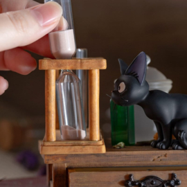 Studio Ghibli Kiki's Delivery Service Diorama Sand Timer Jiji 12 cm