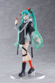Hatsune Miku Fashion PVC Figure Wonderland Punk Ver. 18 cm - PRE-ORDER