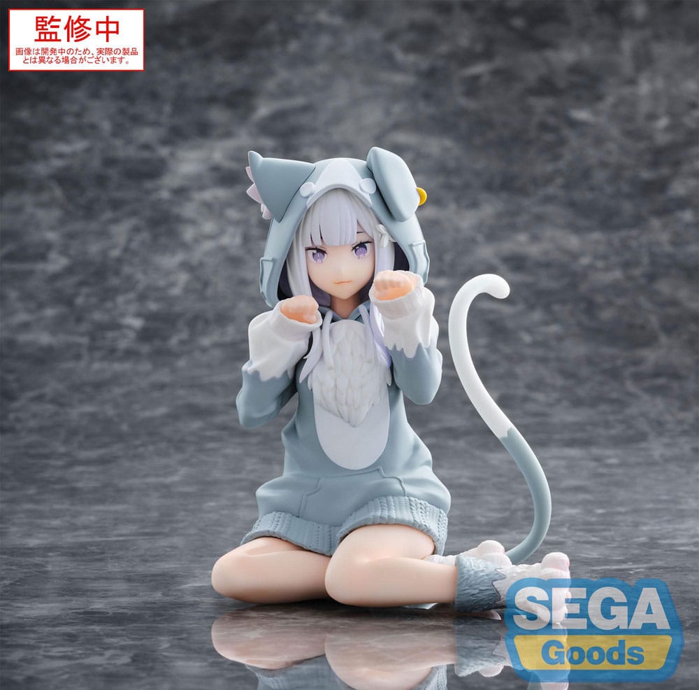 Re:Zero Starting Life in Another World Yumemirize PVC Figure Emilia Mofumofu Pack 11 cm - PRE-ORDER
