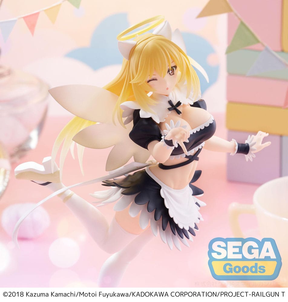 A Certain Scientific Railgun T Luminasta PVC Figure Misaki Shokuhou Fallen Angel Maid 20 cm - PRE-ORDER