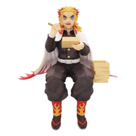 Demon Slayer Noodle Stopper PVC Figure Rengoku Kyojuro Eating Bento Box 14 cm