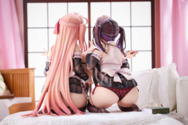 Original Character 1/5 PVC Figure 2-Set Koho Miya & Otsuhane Fuwari illustration by Ninoude 18 cm - PRE-ORDER