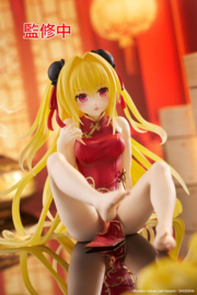 To Love Ru Darkness Desktop Cute PVC Figure Golden Darkness (Chinese Dress Ver.) 13 cm - PRE-ORDER