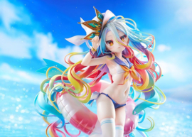 No Game No Life 1/7 PVC Figure Shiro: Sailor-Style Swimsuit Ver. 24 cm - PRE-ORDER