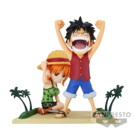 One Piece World Collectible Figure Log Stories PVC Figure Luffy and Nami - PRE-ORDER