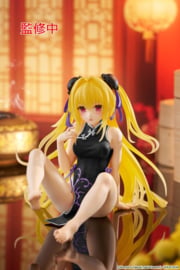 To Love-Ru Darkness Desktop Cute PVC Figure Golden Darkness (China Dress Ver.) Renewal 13 cm - PRE-ORDER