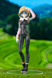 Neon Genesis Evangelion Rebuild of Evangelion Pop Up Parade PVC Figure Rei Ayanami Tentative Name Farming Ver. 17 cm