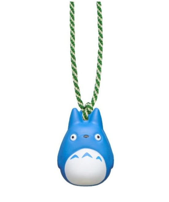 Studio Ghibli My Neighbor Totoro Strap Bell Netsuke Blue Totoro