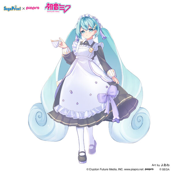 Character Vocal Series 01: Hatsune Miku Luminasta PVC Figure Hatsune Miku Classical Maid 21 cm - PRE-ORDER