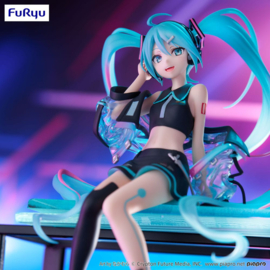 Hatsune Miku Noodle Stopper PVC Figure Neon Cyber 16 cm