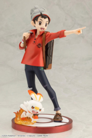 Pokémon ARTFXJ 1/8 PVC Figure Victor & Scorbunny 21 cm - PRE-ORDER