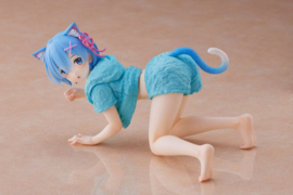 Re: Zero - Starting Life in Another World PVC Figure Rem Cat Roomwear Version