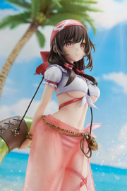 Konosuba 1/7 PVC Figure Yunyun Light Novel Cosplay On The Beach Ver. 25 cm