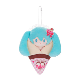 Hatsune Miku Keychain Pouch Crêpe Mascot B 15x17cm - PRE-ORDER