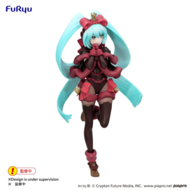 Hatsune Miku Exceed Creative SweetSweets Series PVC Figure Noel Raspberry Ver. 21 cm