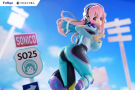 Super Sonico Tenitol PVC Figure Super Sonico 19 cm