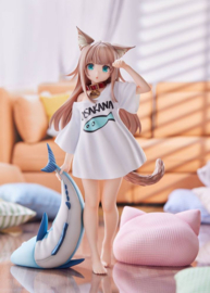 My Cat Is a Kawaii Girl 1/6 PVC Figure Kinako Good Morning Ver. 21 cm