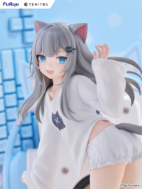 VTuber Tenitol Tall PVC Figure Nachoneko 30 cm - PRE-ORDER