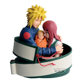 Naruto 72 Series PVC Figure Minato, Naruto & Kushina 13 cm - PRE-ORDER