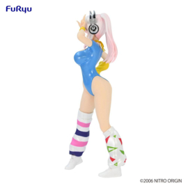 Super Sonico PVC Figure Super Sonico Concept Figure 80's/Another Color/Blue Ver. 18 cm