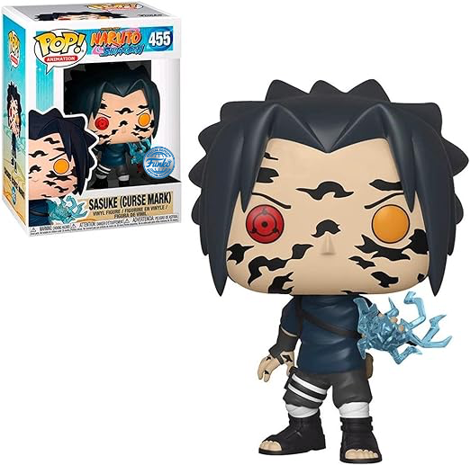 Naruto Shippuden Funko Pop Sasuke with Curse Marks #455