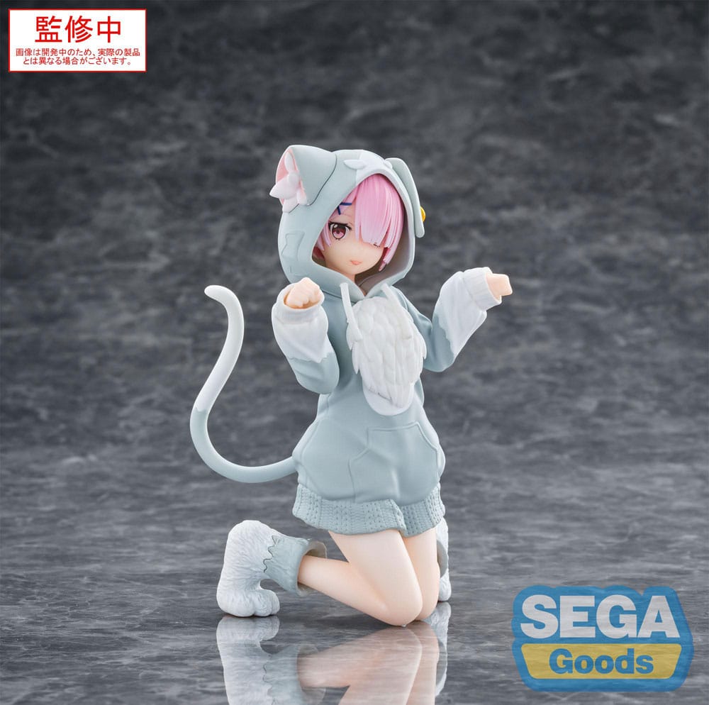 Re:Zero Starting Life in Another World Yumemirize PVC Figure Ram Mofumofu Pack 11 cm - PRE-ORDER
