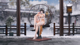 Original Character 1/7 PVC Figure Xiami China Dress Step On Snow Ver. 26 cm - PRE-ORDER