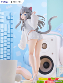 VTuber Tenitol Tall PVC Figure Nachoneko 30 cm - PRE-ORDER