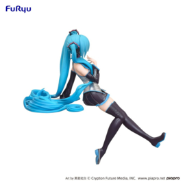 Hatsune Miku Noodle Stopper PVC Figure Miku Kuroboshi Kouhaku Ver. (re-run) 14 cm