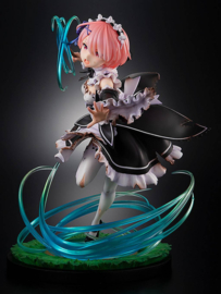 Re: Zero - Starting Life in Another World 1/7 PVC Figure Ram Battle with Roswaal Ver. 24 cm