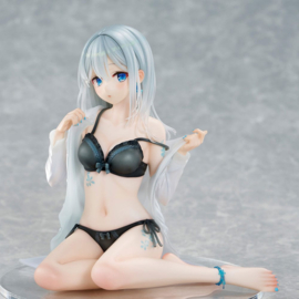 Original Character 1/7 PVC Figure Silver-Haired Girl Sky Blue Morning Special Outfit Ver. by Fuumi Illustration 16 cm - PRE-ORDER