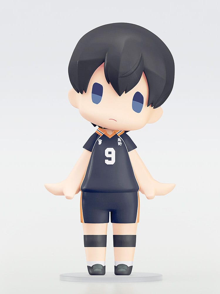 Haikyu!! HELLO! GOOD SMILE Action Figure Tobio Kageyama 10 cm [Box Damage]