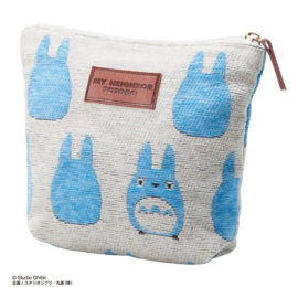 Studio Ghibli My Neighbor Totoro Pouch Blue Totoro- 17x21.5x6 cm