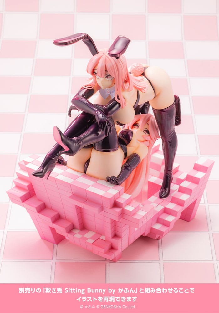 Original Character Trick Bunnies 1/7 PVC Figure Standing Bunny Illustration by Kafun 24 cm - PRE-ORDER